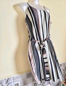 Size S/M🎁Buy 2 Get 1 Free 🎁Striped Midi Dress