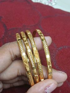 Gold Plated Bangles