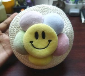 Smiley Face Flower Purse