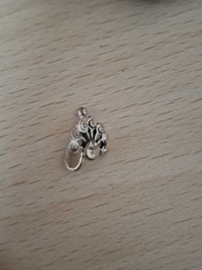 Silver Flower Nosering