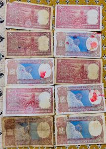 Rare Rs-“2” Ten mix notes.