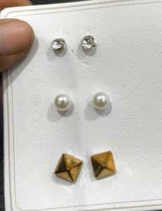 4 Sets Of Mini Earrings
