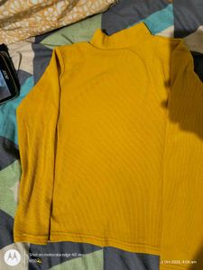 yellow colour top