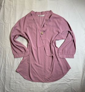 Elegant Pink Blouse