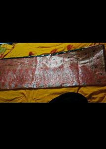 Pure silk banarsi saree with stitched blouse