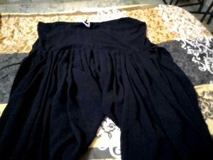 Black Crepe Salwar