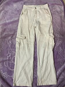 Urbanic Off White Cargos
