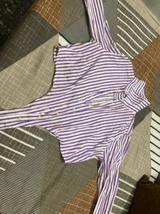 Striped Long Sleeve Top