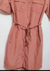 Light Coral Color Dress For 32 Bust