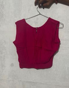 Pink Ethnic Skirt with Border.   Bust size 36