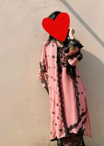 Pakistani Embroidered Kurta Set