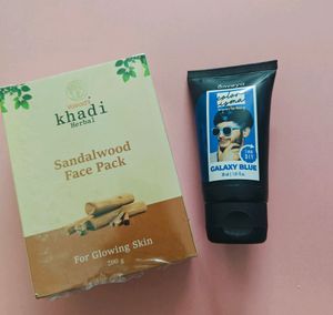 Khadi Face Pack &amp; Hair Colour