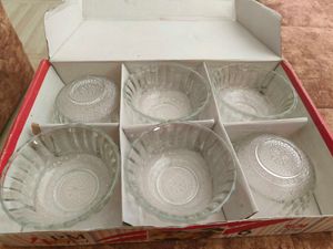 6 Pcs Glass Bowl