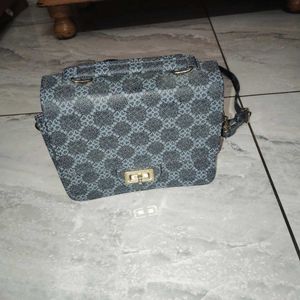 Patterned Shoulder Bag