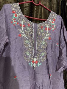 Purple Kurta Set 💜