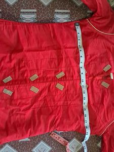 Red Color Long Kurta