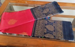 Combo Of 2 Saree_satin Silk And Mysore Sillk