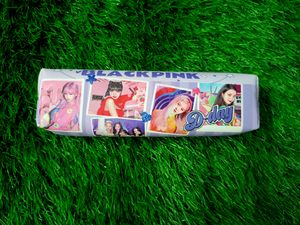 Black Pink Pencil Pouch