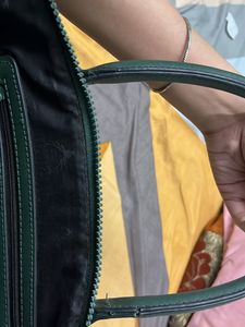 Allen Solly Green Laptop Bag