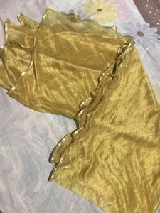 Golden Small Dupatta For Kids😌