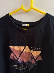 Bewakoof Black Viral Tshirt