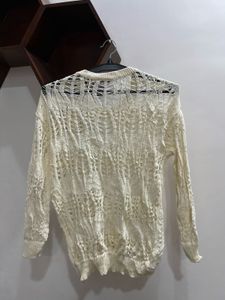 White Knit Sweater