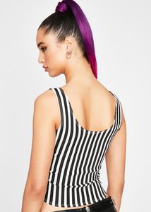 Striped Corset Top
