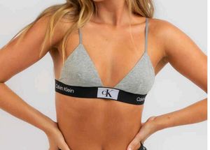 Calvin Klein Grey Bralette With Panty Free
