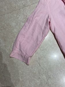 Zara Pink Button Down Top