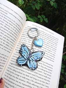 Butterfly & Heart Keychain