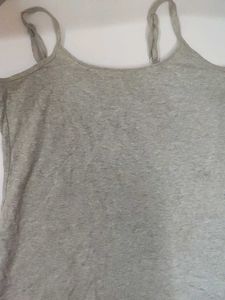 Gray Basic Tank Top