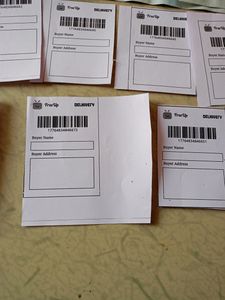 Shipping Lebel And Bags