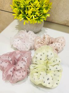 Any 5 Colorful Scrunchie Set