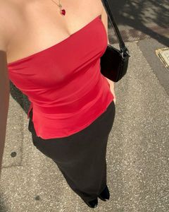 Red Tube Top
