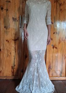 Lace Mermaid Gown