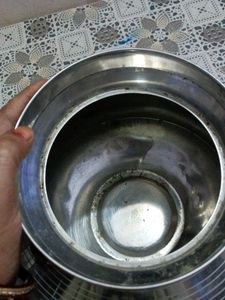 Steel Ka Matka Good Condition