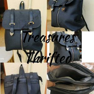Stylish Black Backpack