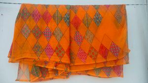 Orange Saree