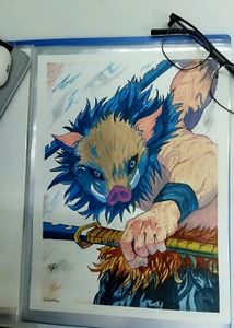 Inozuke Sketch|| Watercolor Painting|| Anime||