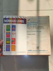 Word Power Made Easy By Norman Lewis
