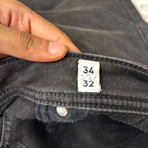 Stylish Black Denim Jeans