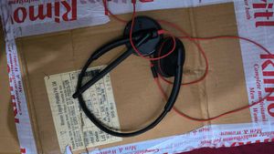 Plantronic Black Wired 3.5mm Jack Headphone