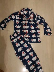 Unicorn Pajama Set and Panda Night Dress For 1/2 Y