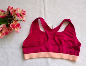 Magenta Sports Bra
