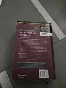 Harriet Lane Handbook 19th Ed