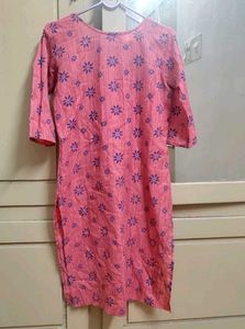 Pink &amp; Blue Pattern Kurti 🩷💙