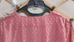 Chic Pink Long Sleeve Mini Dress