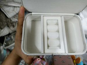 Embroidered Floral Jewellery Box