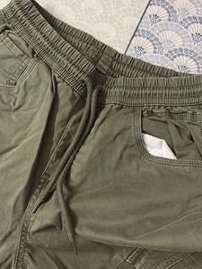 Olive Green Cargo Pants