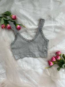 Grey Bra Top 🌸